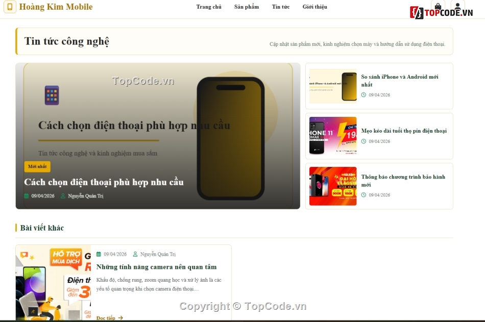 Web điện thoại,bán,điện thoại
